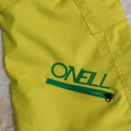 O'Neill Ski Pants Kids Like New, Yellow and Green