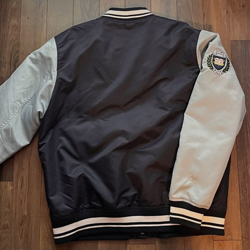 Pull&Bear college jacket size XL, blue and turquoise