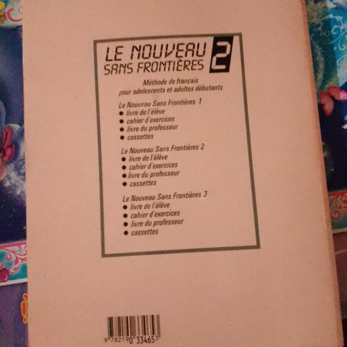 Le Nouveau Sans Frontieres Cle International Le Livre Du Professeur used
