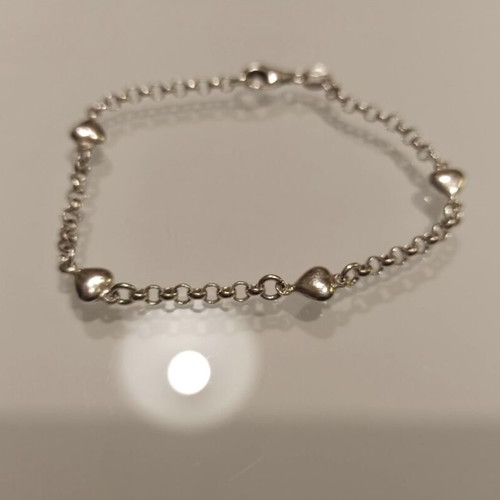 Silver bracelet 925, length 20 cm, like new