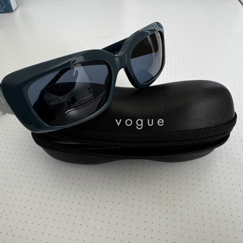 Vogue women's sunglasses like new, small size, blue lenses