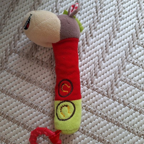 Donkey rattle used for babies