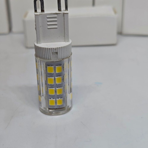 Set of 10 LED G9 bulbs 64 SMD cool white new