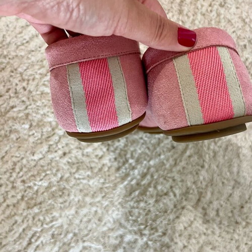 Gant loafers size 41 new, powder pink suede