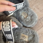 Ugg Fluff Yeah Slides Size 37 Like New, Grey