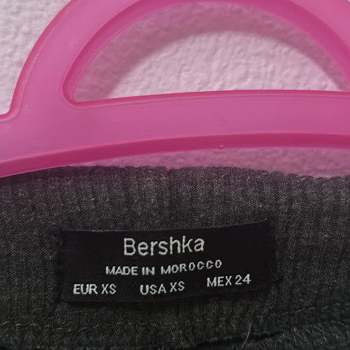 Bershka pants XS gray like new