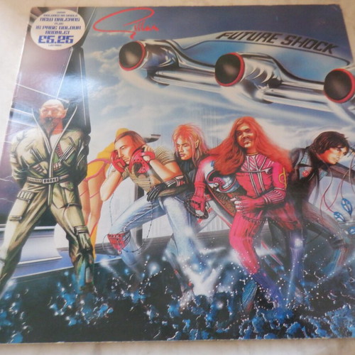 Gillan Futureshock LP vinyl like new, rare English pressing
