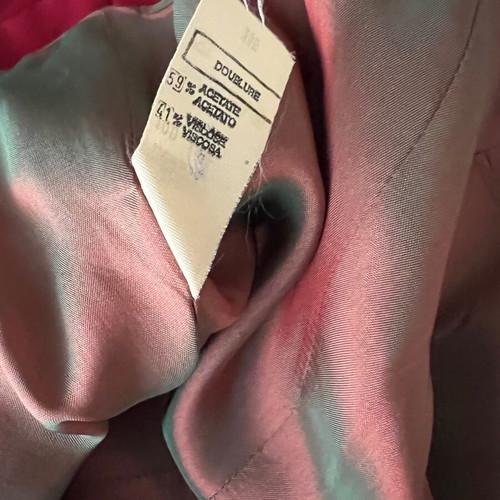 Cacharel jacket like new, burgundy, pure virgin wool