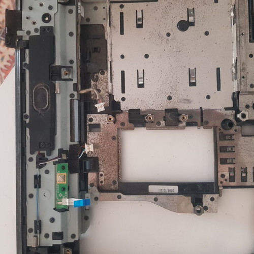 Laptop Bottom Case Dell Inspiron 1545 with Fan, Speakers, and Ports used