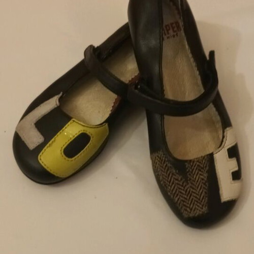 Camber leather ballerinas like new with different embroidery