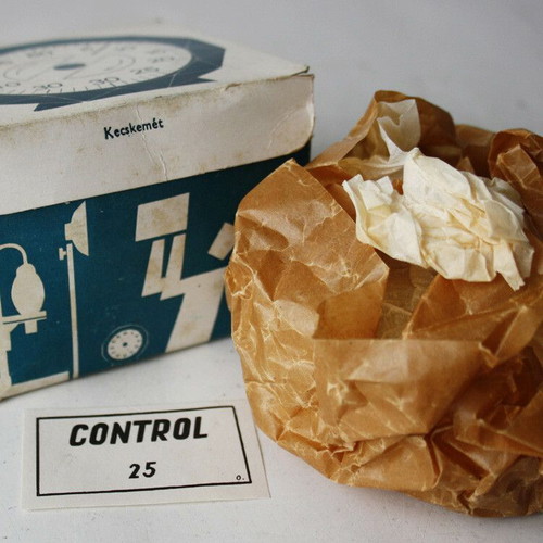 Vintage 70's Mechanical Kitchen Timer Ringer Kecskemet Hungary new