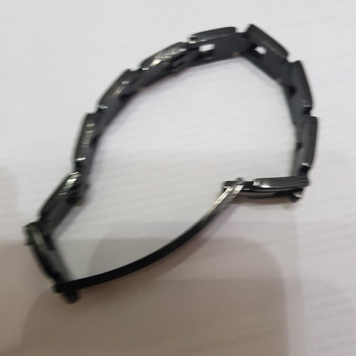 Men's bracelets made of steel used