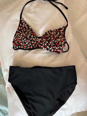 Calzedonia μαγιό με πετρούλες στο πάνω μέρος, μέγεθος XS, άριστη κατάσταση