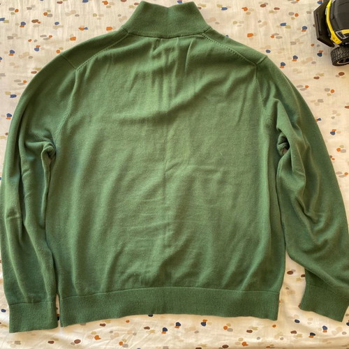 Nautica men's green pullover like new, size M
