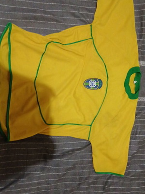 Brazil T-shirt size 12 number 7 Adriano new official replica