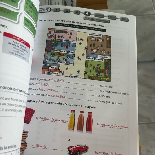 Jus d'orange 1 French learning book A1.1