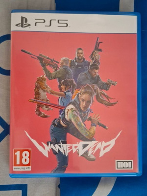 Wanted: Dead PS5 videogame like new, action fighting