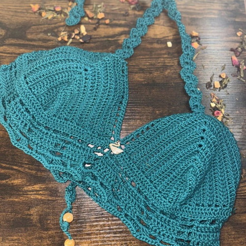 Handmade crochet top new, unique design