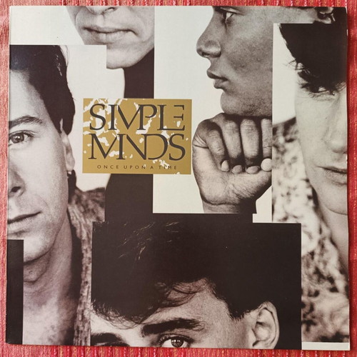 Simple Minds Once Upon A Time vinyl record like new, pop