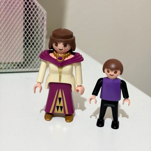 Playmobil princess and boy like new