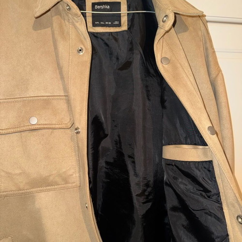 Bershka Suede Jacket like new, size L