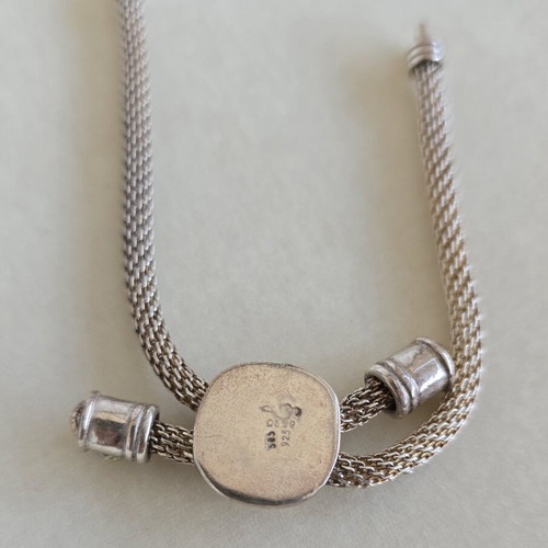 Silver 925 and Gold 585 Bracelet