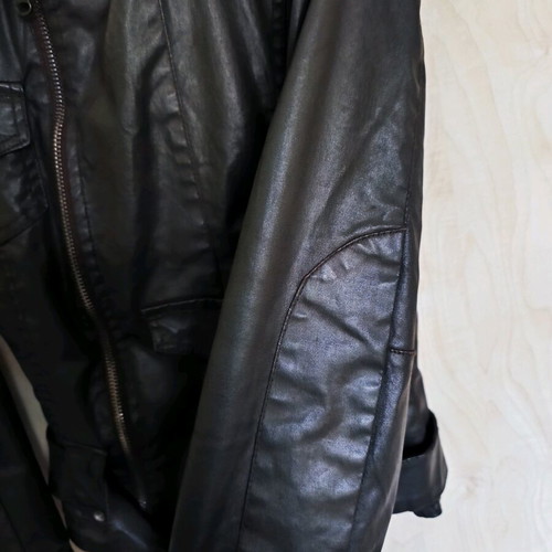 ALE Leather Effect Jacket Medium brown like new