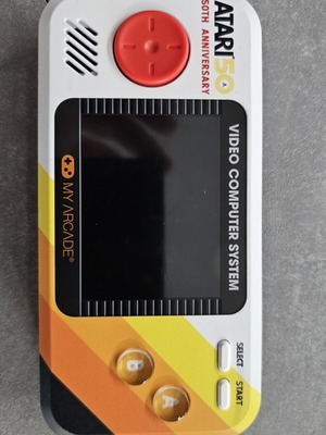 My Arcade Atari Pocket Player Pro 50th Anniversary handheld console like new