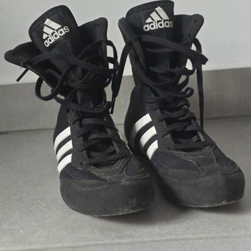 Adidas boxing boots, black, size 38