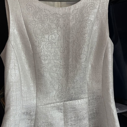 H&M elegant silver dress new, size M