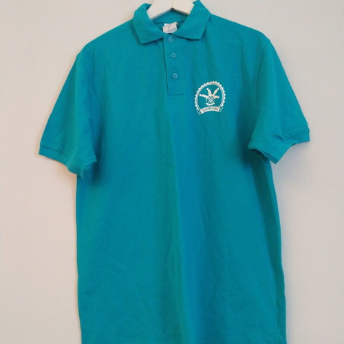 BeC men's polo shirt size L, like new, blue