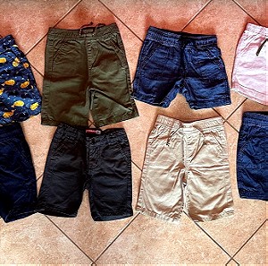 Σετ 8 shorts bundle για 2 ετών αγόρι καλοκαιρινα Primark, Energiers, Lupilu