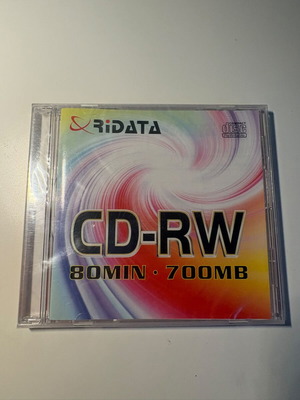 Ridata CD-RW 80 min 700 MB new