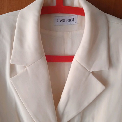 Gianni Rodini women's crepe jacket like new, beige, no 2, large
