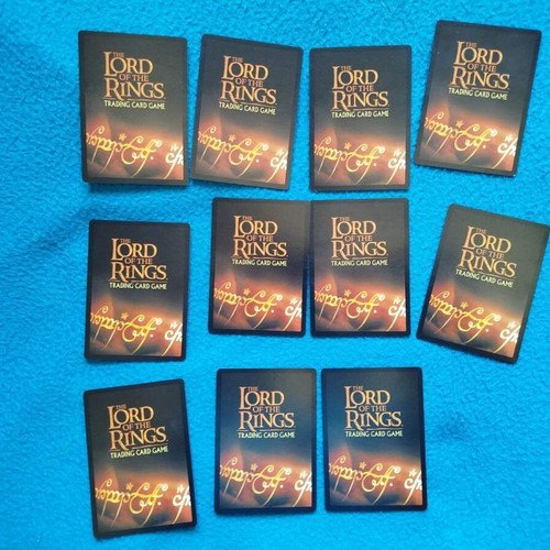 Κάρτες Lord of the Rings TCG σαν καινούργιες, πακέτο 11 τεμαχίων