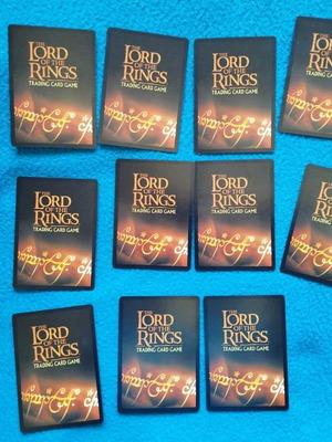 Κάρτες Lord of the Rings TCG σαν καινούργιες, πακέτο 11 τεμαχίων