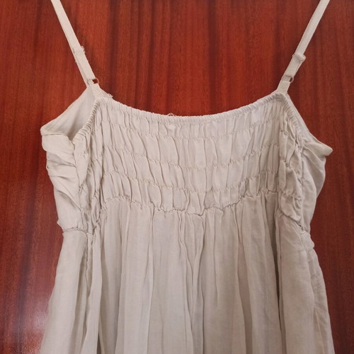 Summer dress like new, airy, soft gray, size S