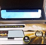 ΚΑΘΡΕΠΤΗΣ ΑΥΤΟΚΙΝΗΤΟΥ ΣΕ ΠΡΟΣΦΟΡΑ ΜΕ ΟΘΟΝΗ ΜΕ ΚΑΤΑΓΡΑΦΙΚΟ Original 1080P HD Dual Lens Car DVR Camera H170 Rearview Mirror Video Recorder G-Senser 4.3" Display