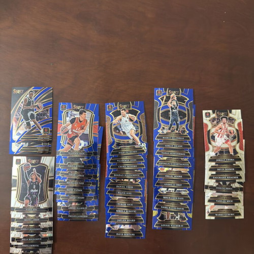 EuroLeague Select 2025-26 basketball card lot, 42 cards