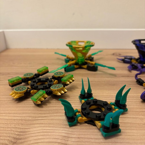 Lego Ninjago set 70664 Lloyd vs Garmadon used without Lloyd figure