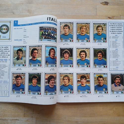 Panini Argentina 1978 Official Reprint Album like new