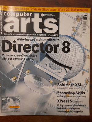 Computer arts magazine τεύχος 46 Ιουλίου 2000 μεταχειρισμένο