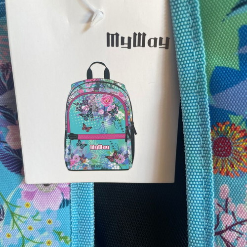 My Way school backpack for girls, 25L
