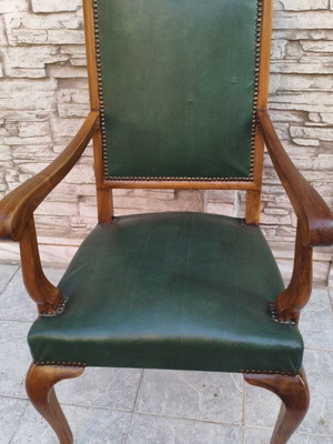 Office chair solid walnut wood, excellent condition