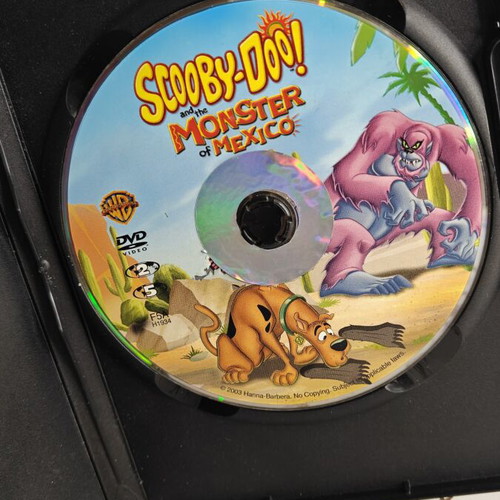 Scooby Doo and the Monster of Mexico DVD used with subtitles