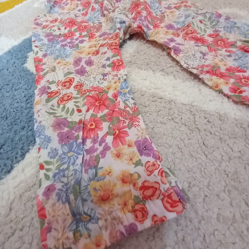H&M Floral Girls' Jumpsuit 12-18M like new