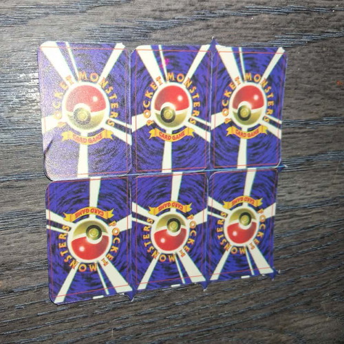 Pokemon/Pocket Monsters vending machine stickers like new, set of 30