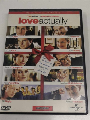 Love Actually DVD used with Greek subtitles