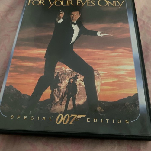 DVD of James Bond movie For Your Eyes Only like new