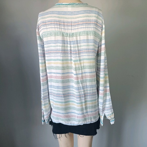 Esprit printed women's tunic blouse like new, 100% viscose